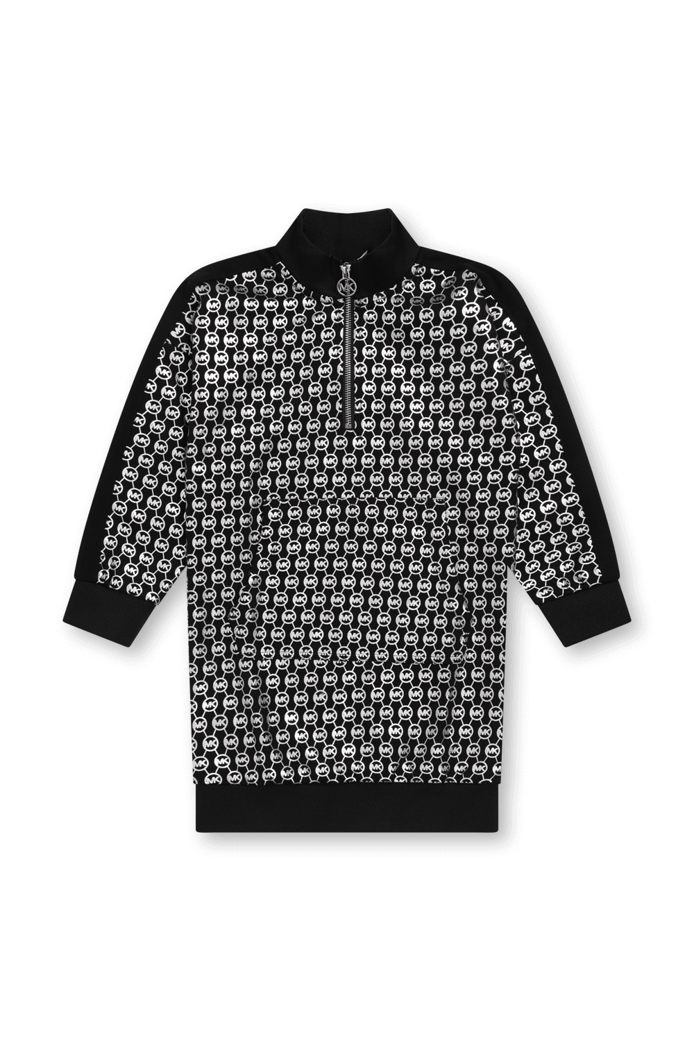 תמונה קידמית של גיל 14 שמלה מרוכסנת מונוגרמית