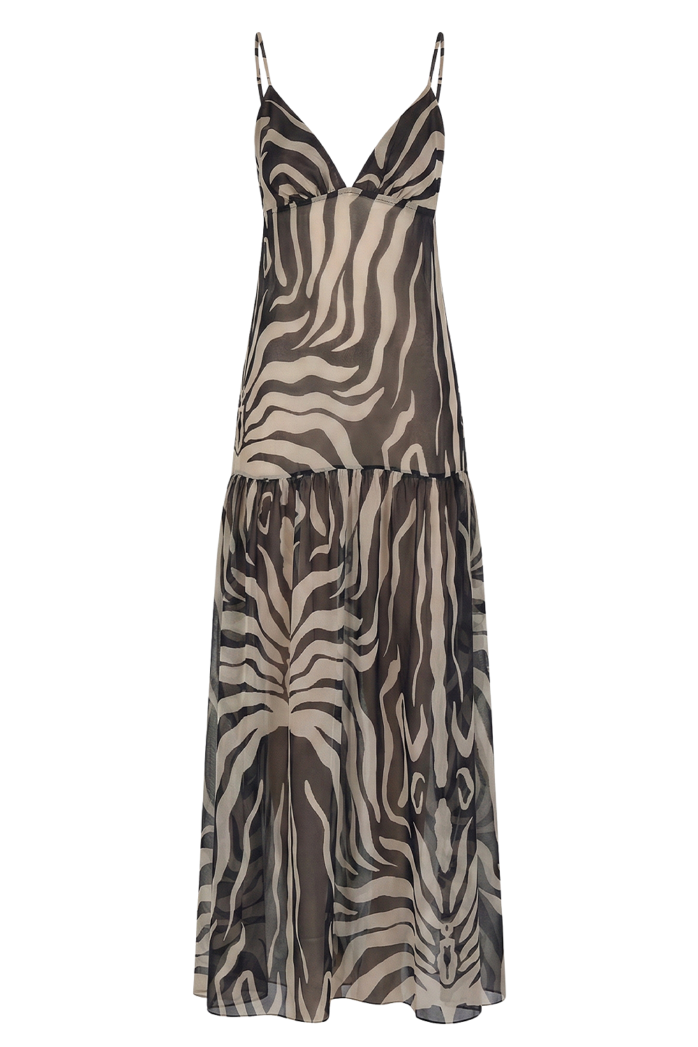 תמונה קידמית של שמלת מקסי