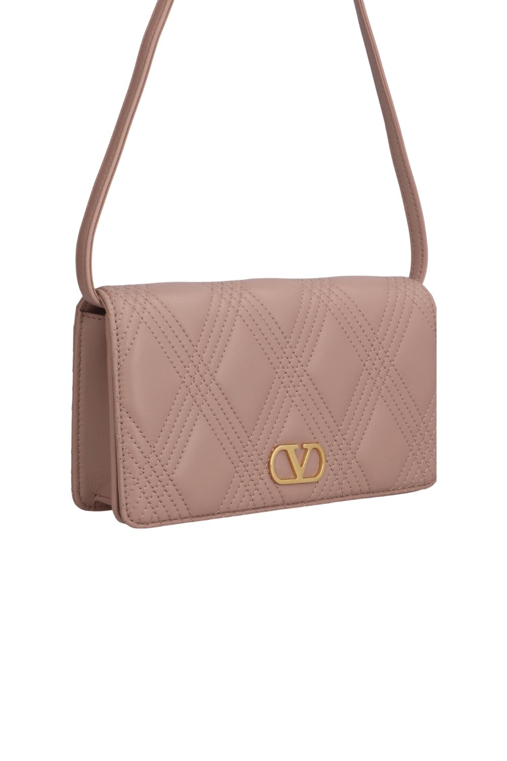 תמונת תקריב של תיק כתף קווילט 67