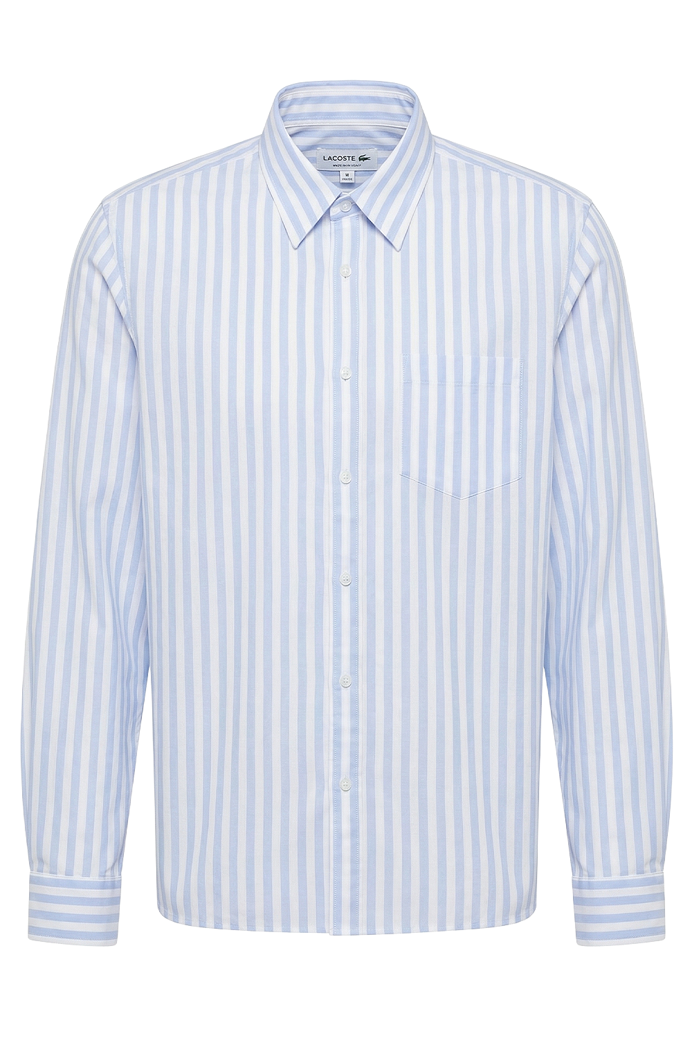 תמונה קידמית של חולצת כפתורים אוקספורד