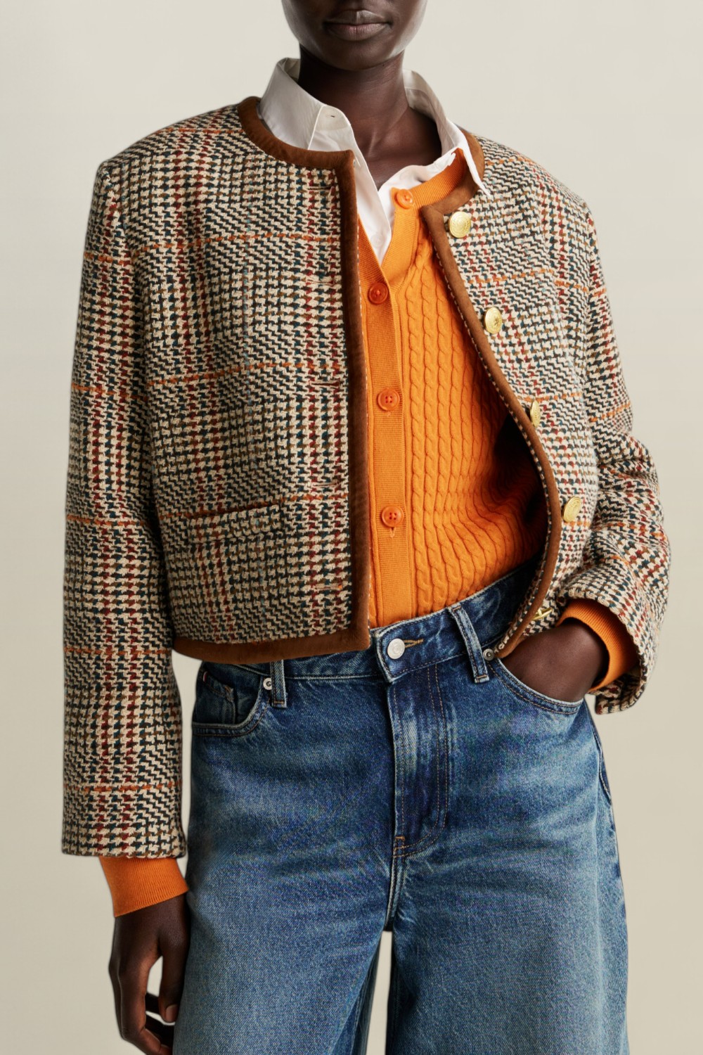 תמונת דוגמן קידמית של ז'קט טוויד