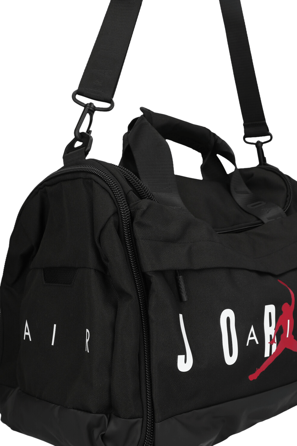 תמונת תקריב של תיק נשיאה דאפל