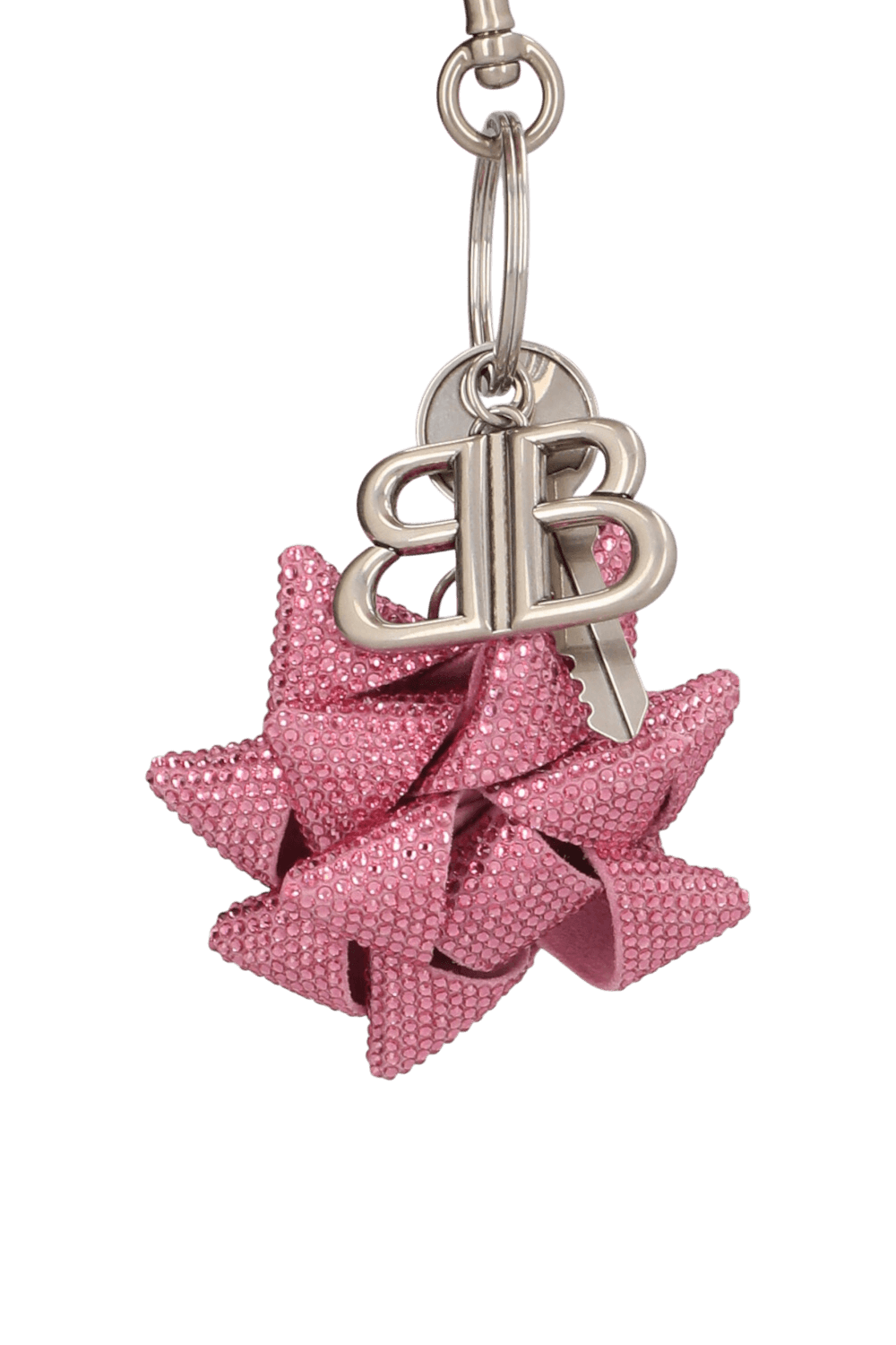 תמונה אחורית של מחזיק מפתחות סרט מתנה