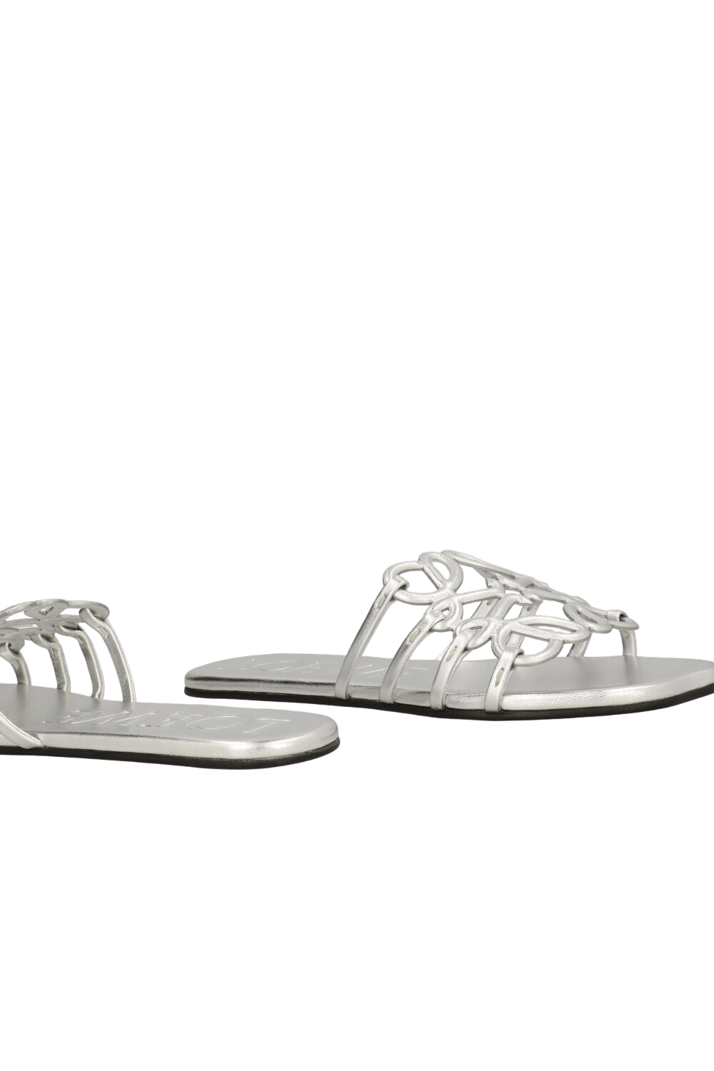 תמונת תקריב של כפכפי סלייד פטל אנגרם