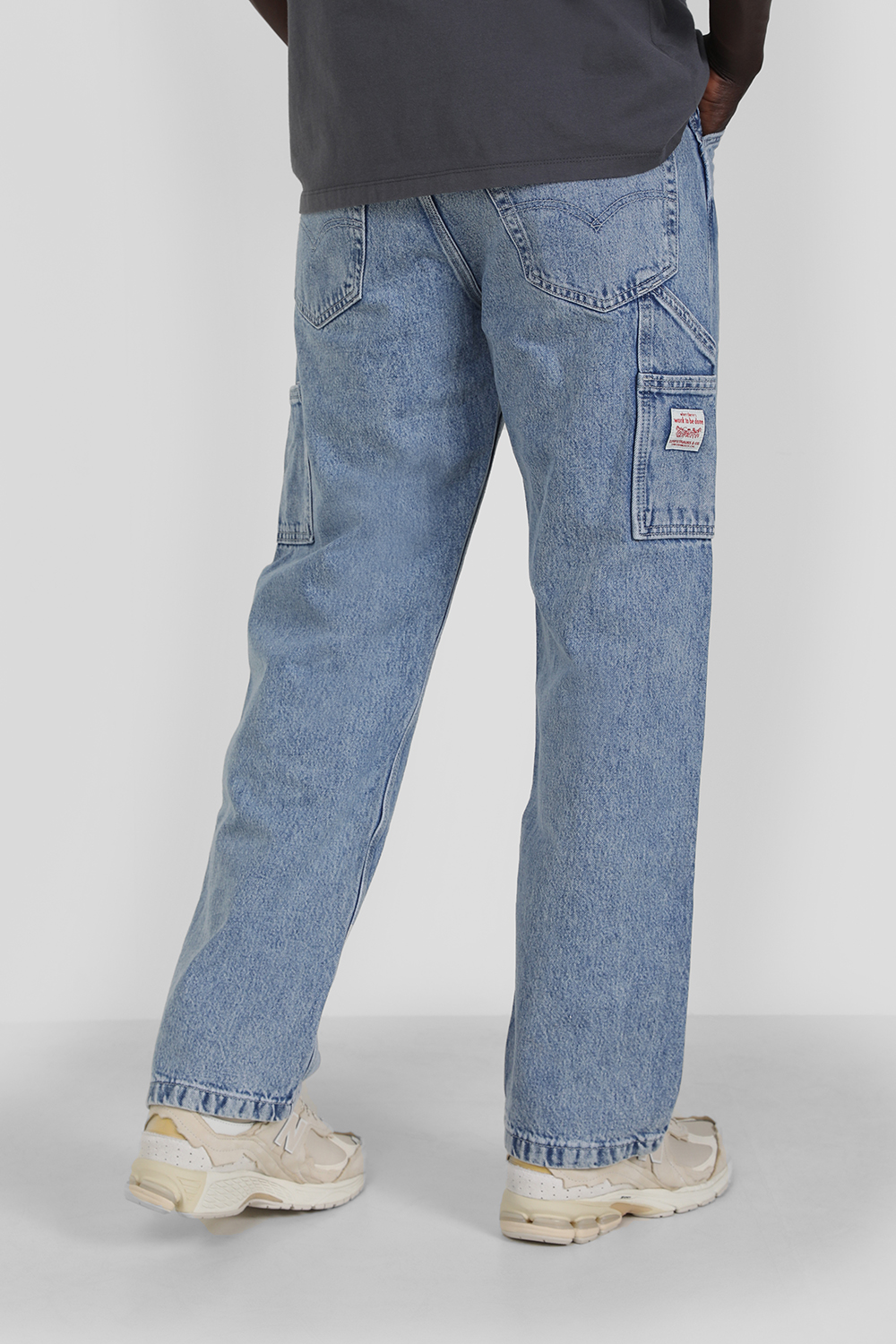 תמונת דוגמן אחורית של מכנסי ג'ינס 568