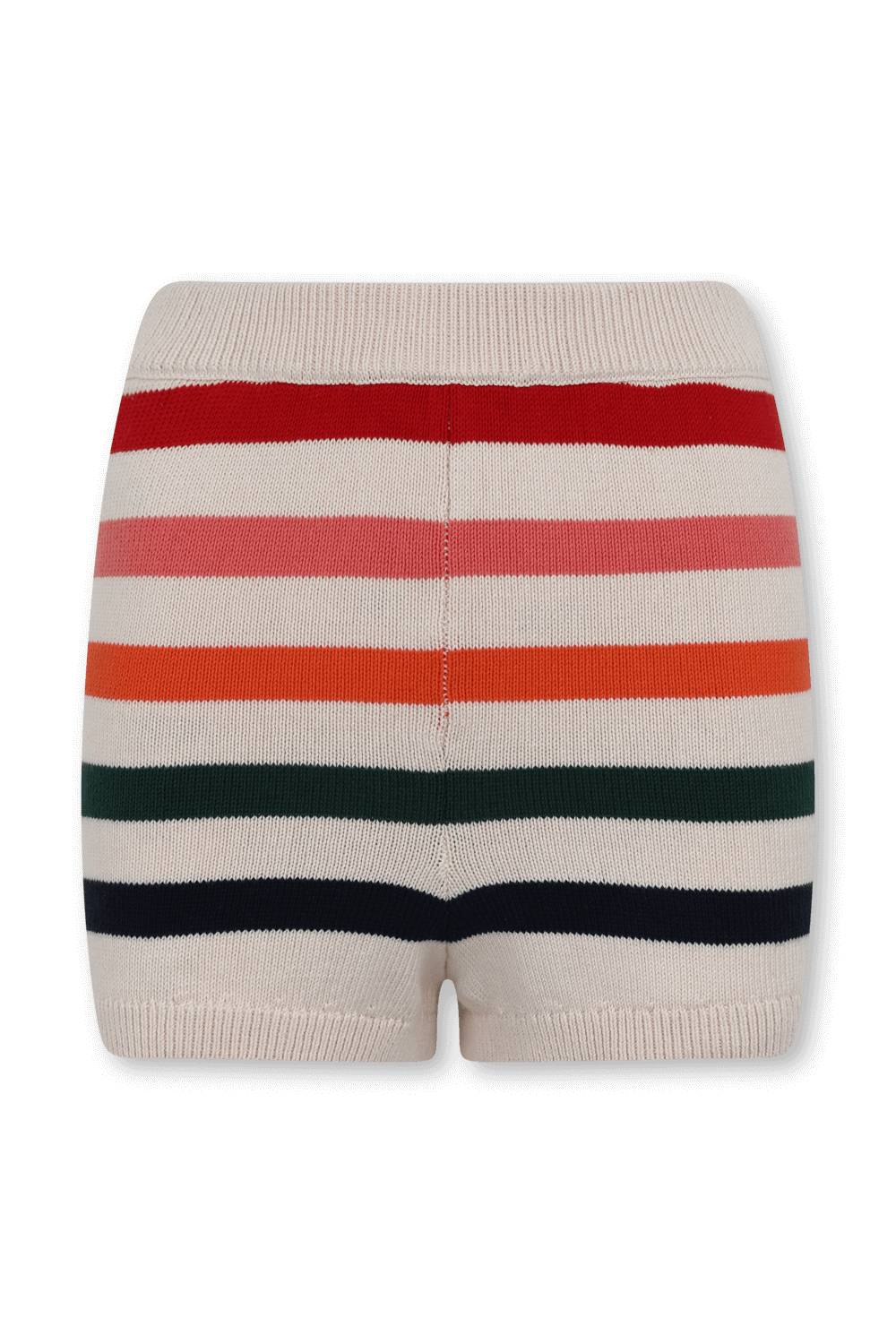 תמונה קידמית של מכנסיים קצרים אסטר סרוגים מכותנה אורגנית