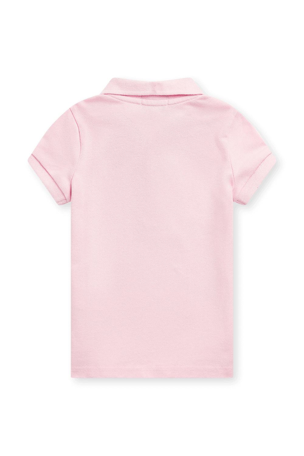 תמונה אחורית של חולצת פולו קצרה - גילאי 5-6 שנים