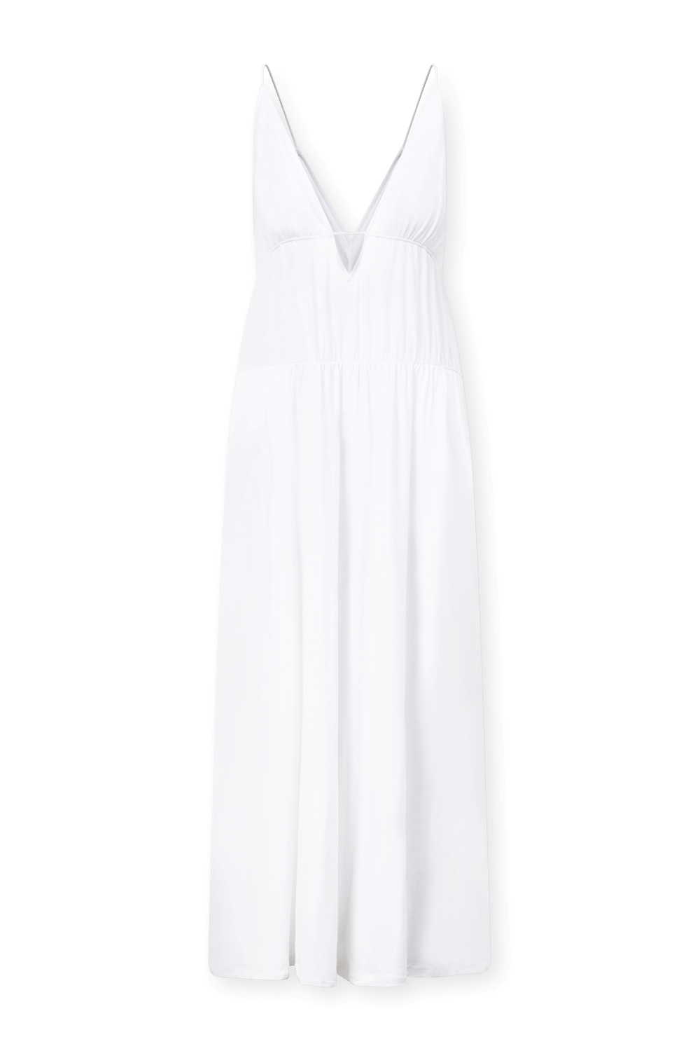 תמונה קידמית של שמלת מידי אלייה מכותנה