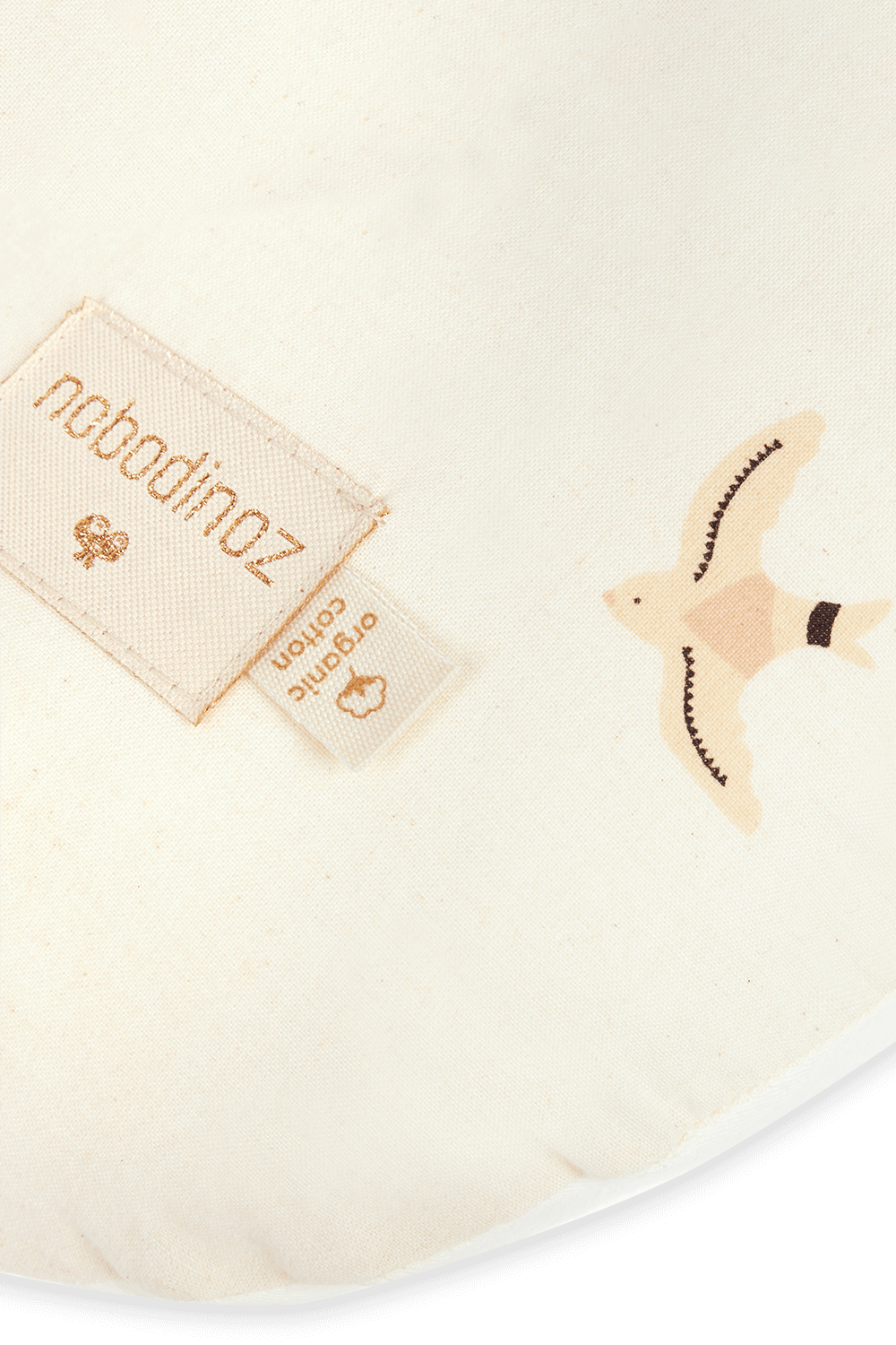 תמונה אחורית של כרית הנקה סאנרייז מכותנה אורגנית