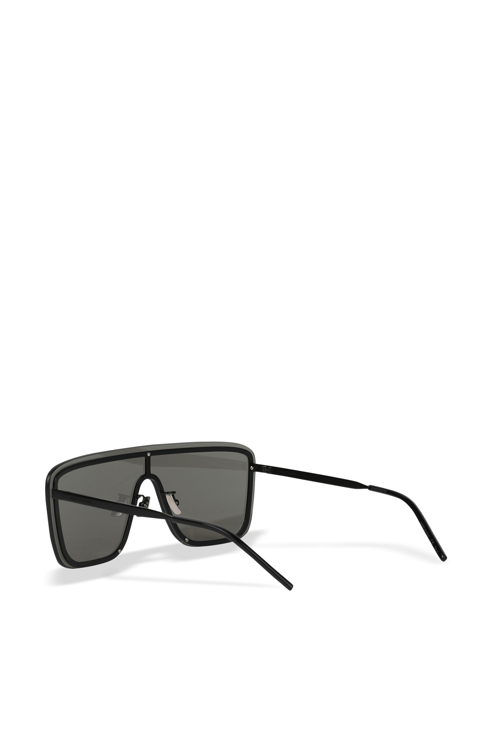 Shield Sunglasses in Silver image number null SAINT LAURENT