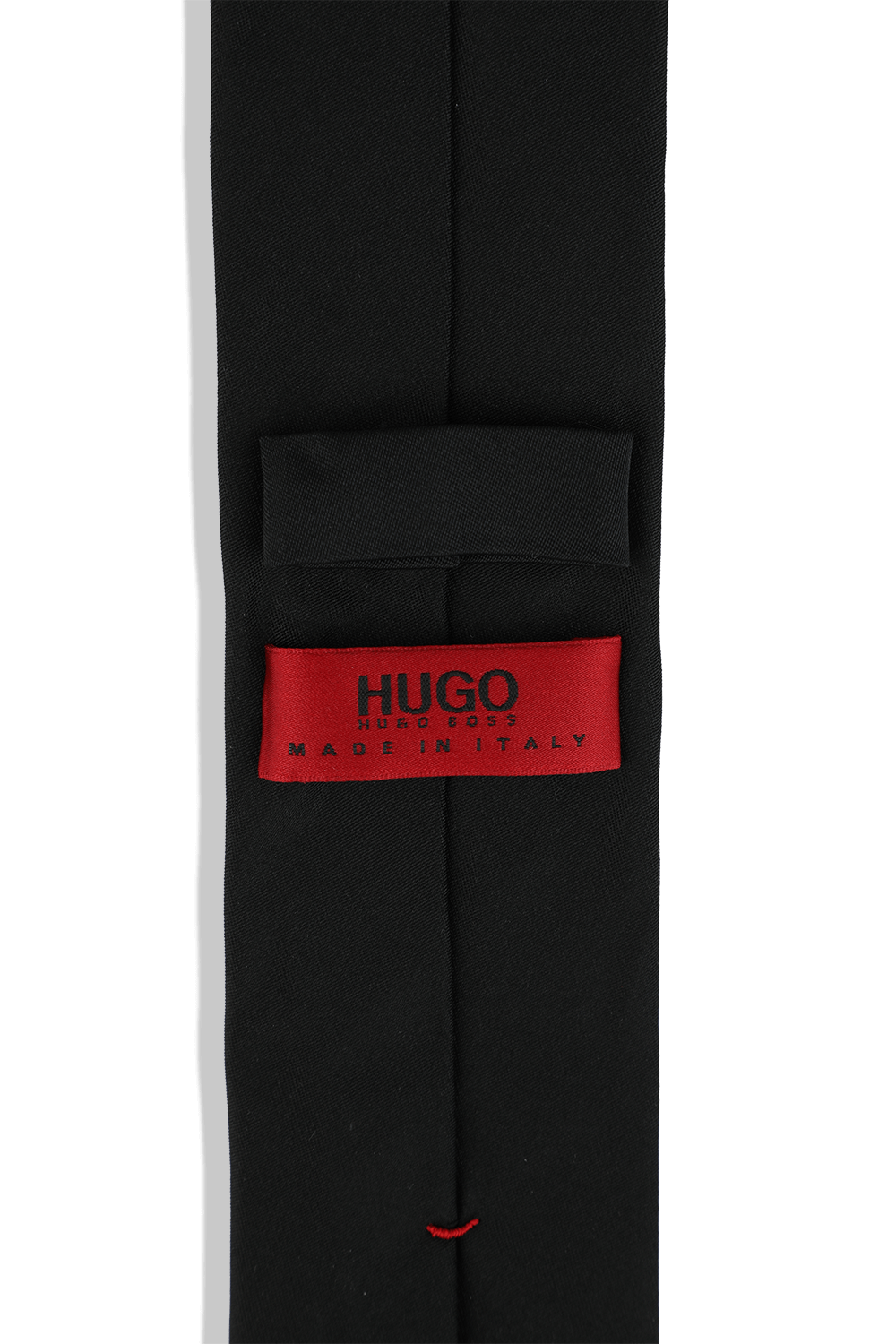 Tie 6cm in Black Silk HUGO