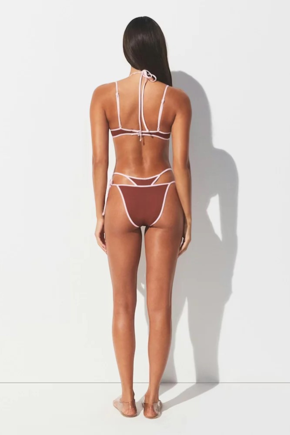 תמונת דוגמן אחורית של TIE SIDE BIKINI BOTTOM