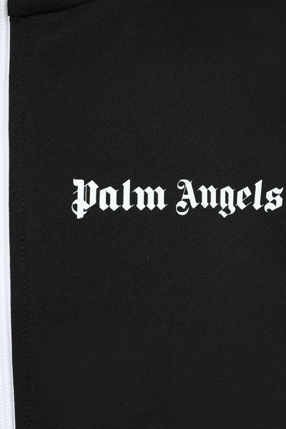 ז'קט מרוכסן עם לוגו צידי בגוון שחור PALM ANGELS