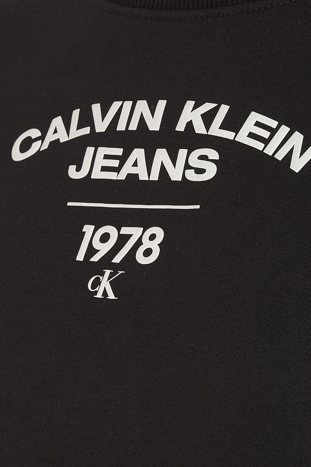 תמונת תקריב דוגמן של סווטשירט עם לוגו