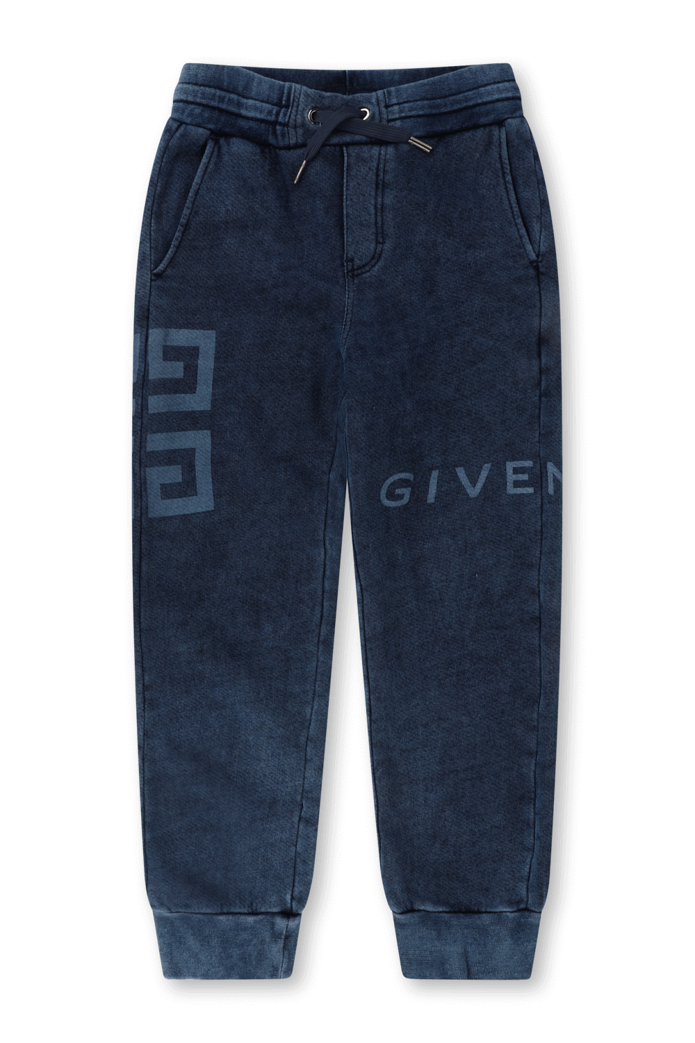 תמונה קידמית של גילאי 6-12 מכנסי טרנינג במראה ג'ינס