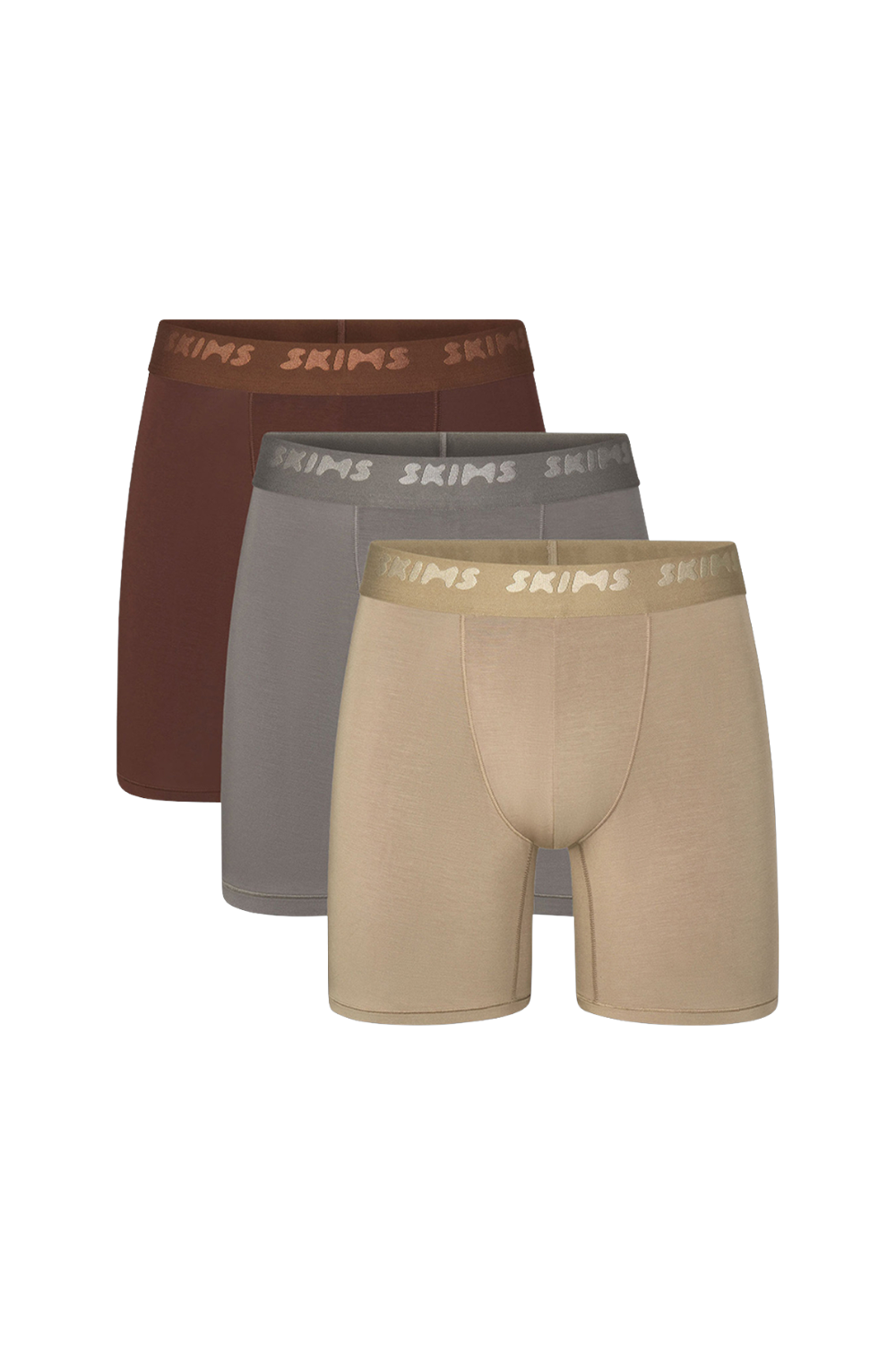 תמונה קידמית של 3 PACK BOXER BRIEF 5 INCH