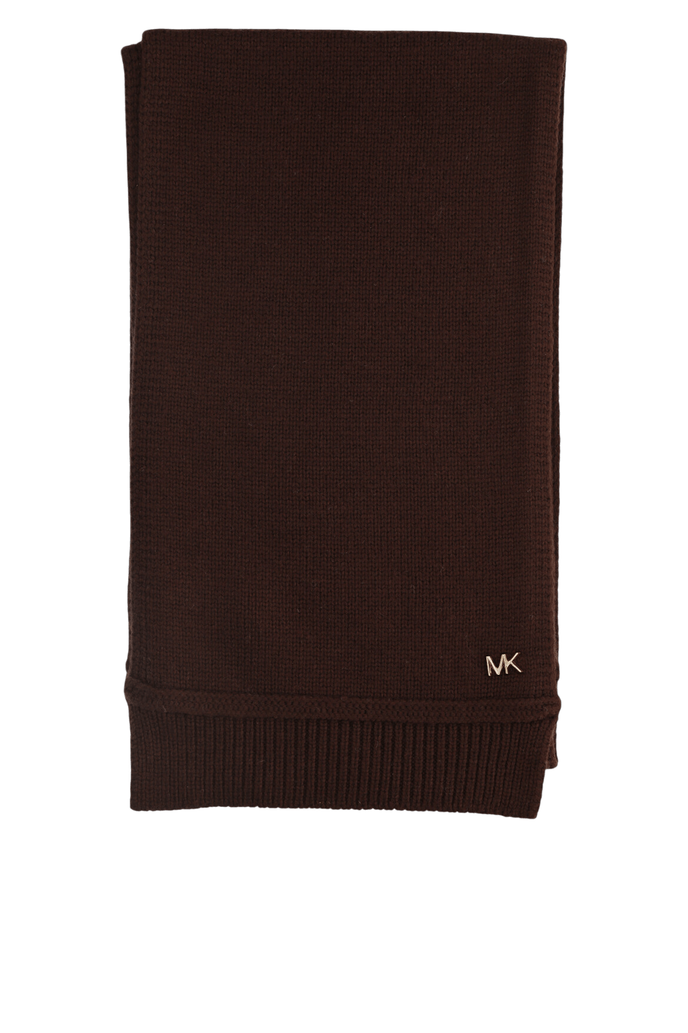 תמונה קידמית של צעיף סרוג