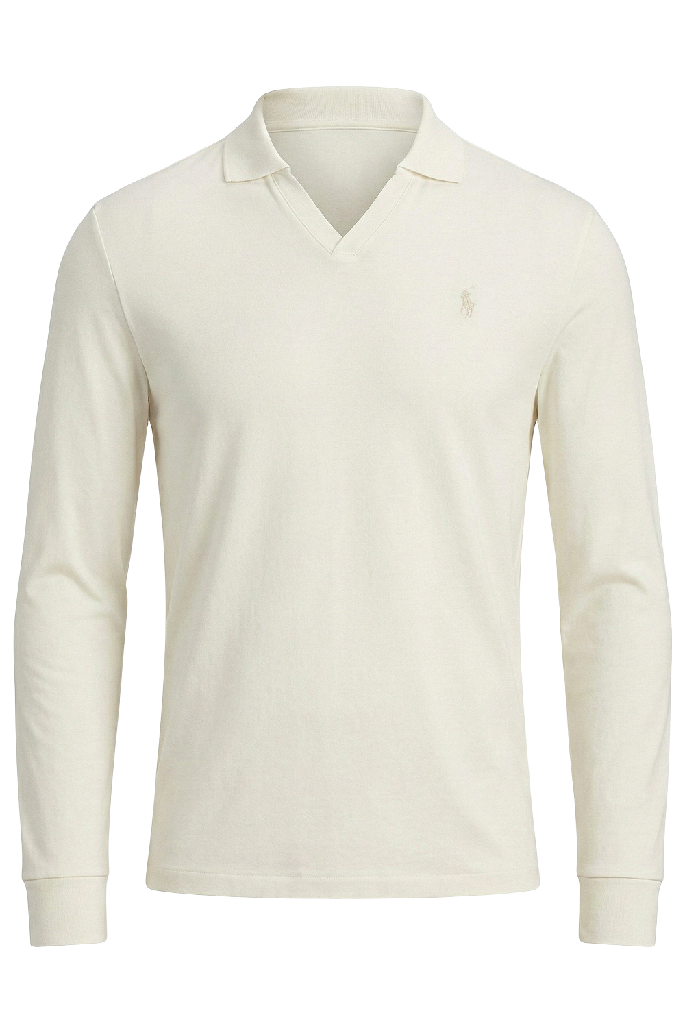 תמונה קידמית של חולצת פולו ארוכה