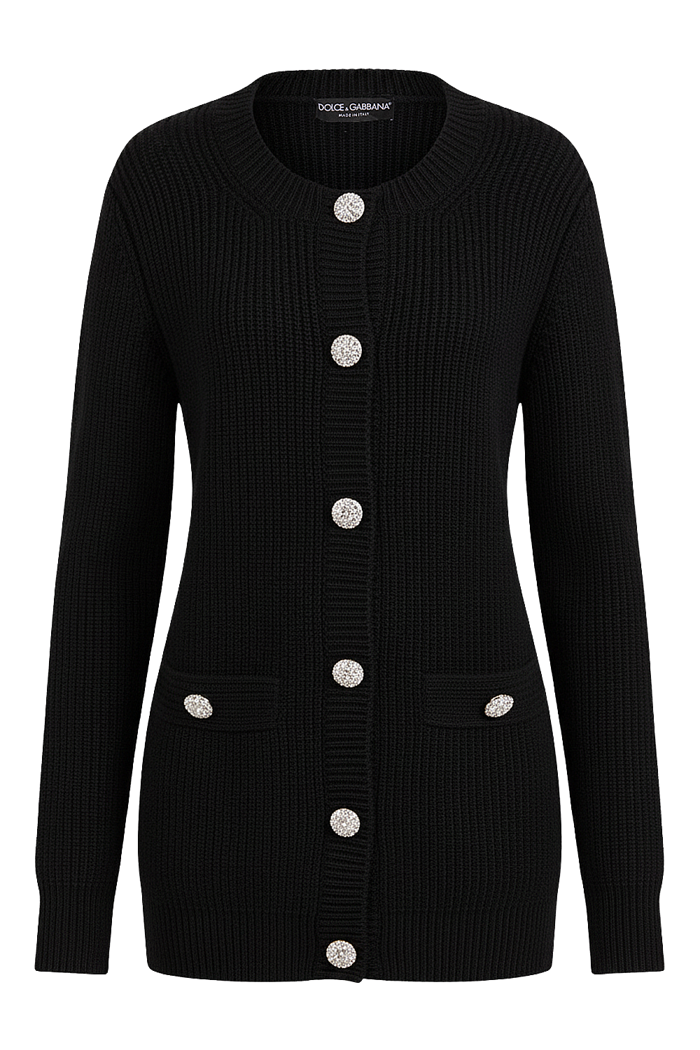 תמונה קידמית של קרדיגן צמר