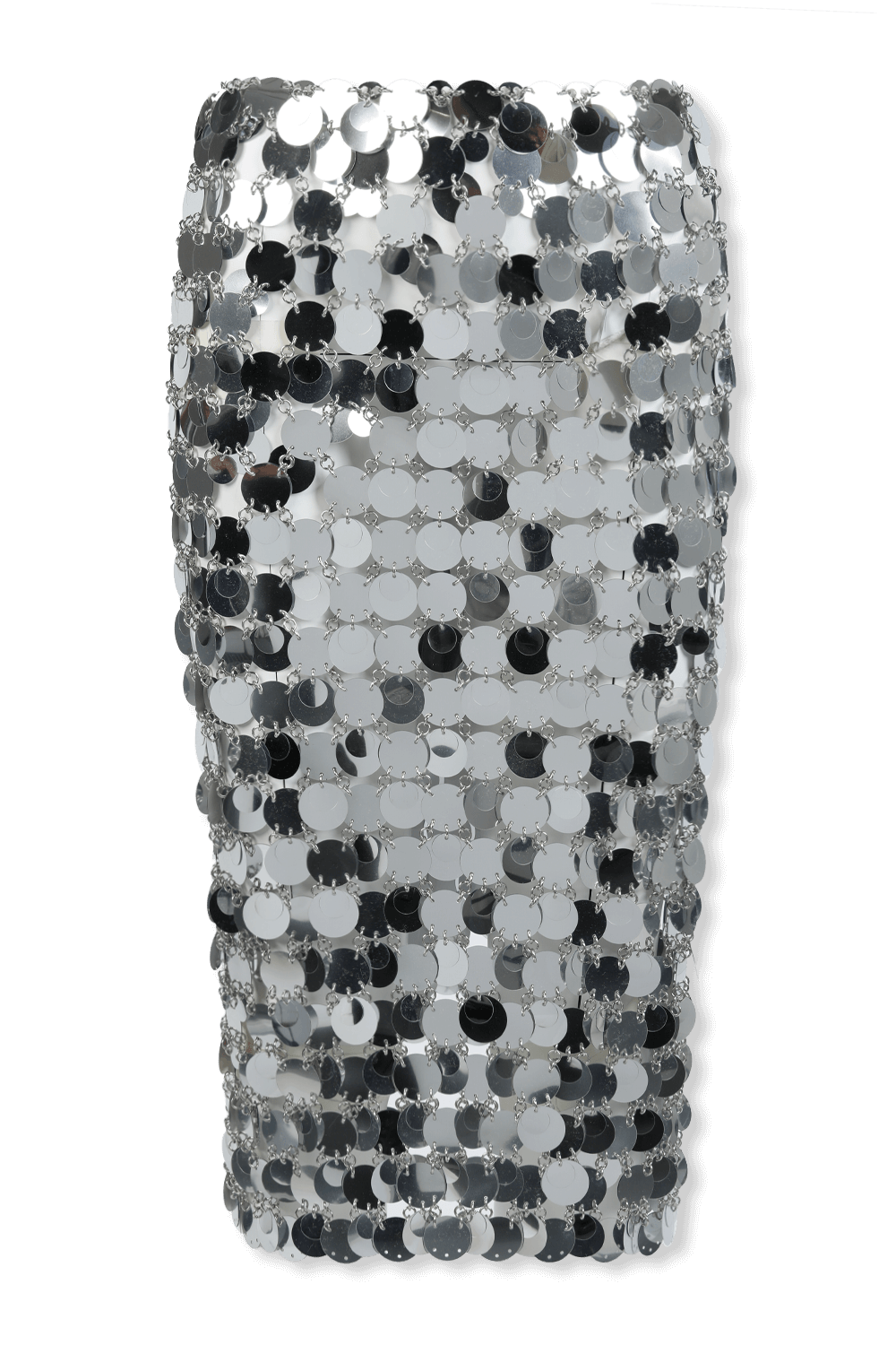 תמונה קידמית של Disco Skirt in Silver