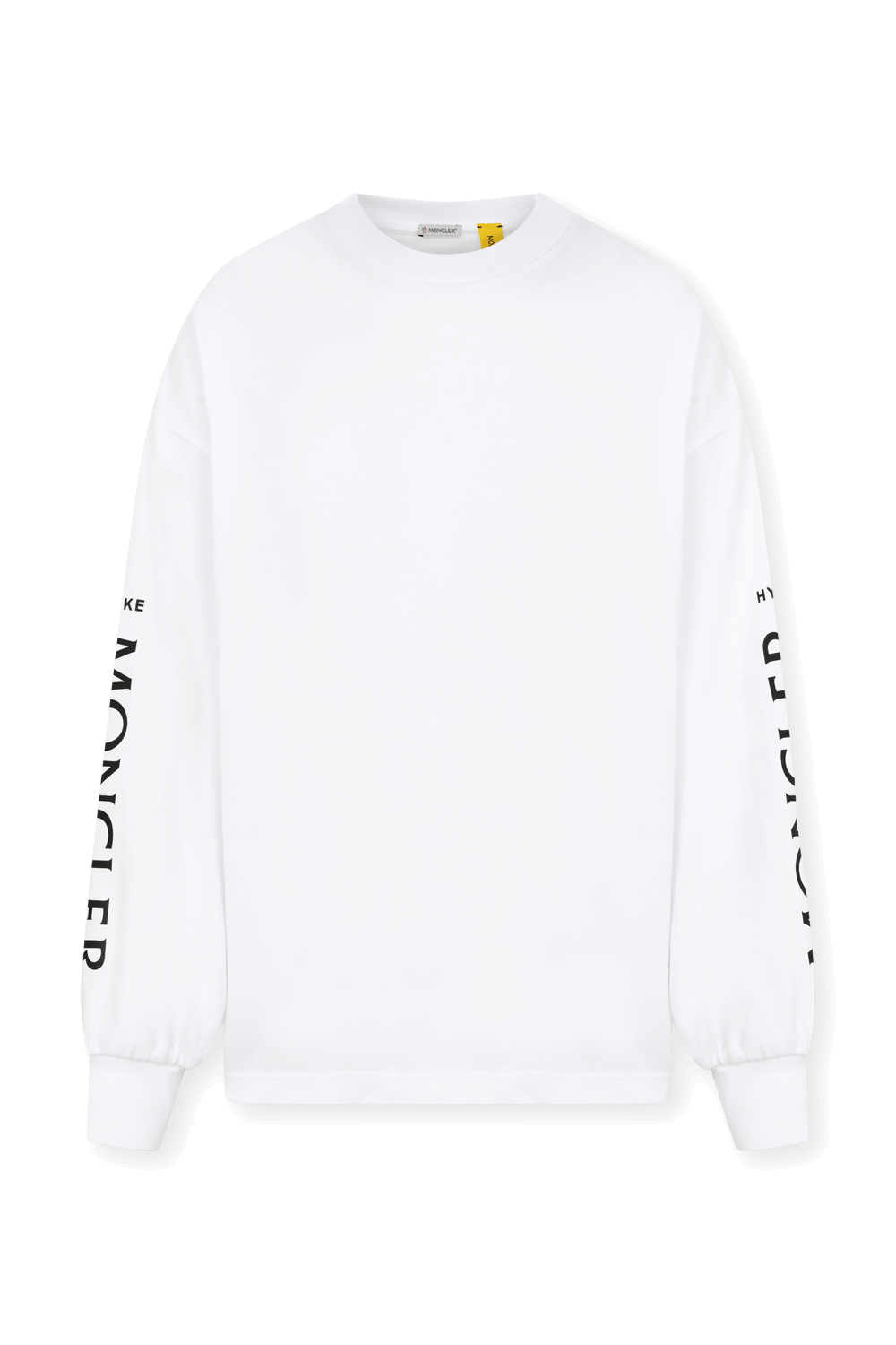 תמונה קידמית של מונקלר X הייק חולצת טי ארוכה מכותנה