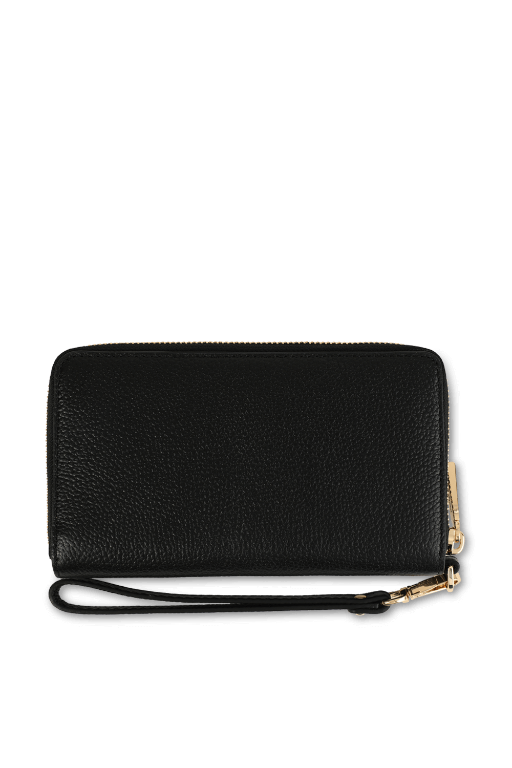michael kors pebbled leather continental wristlet