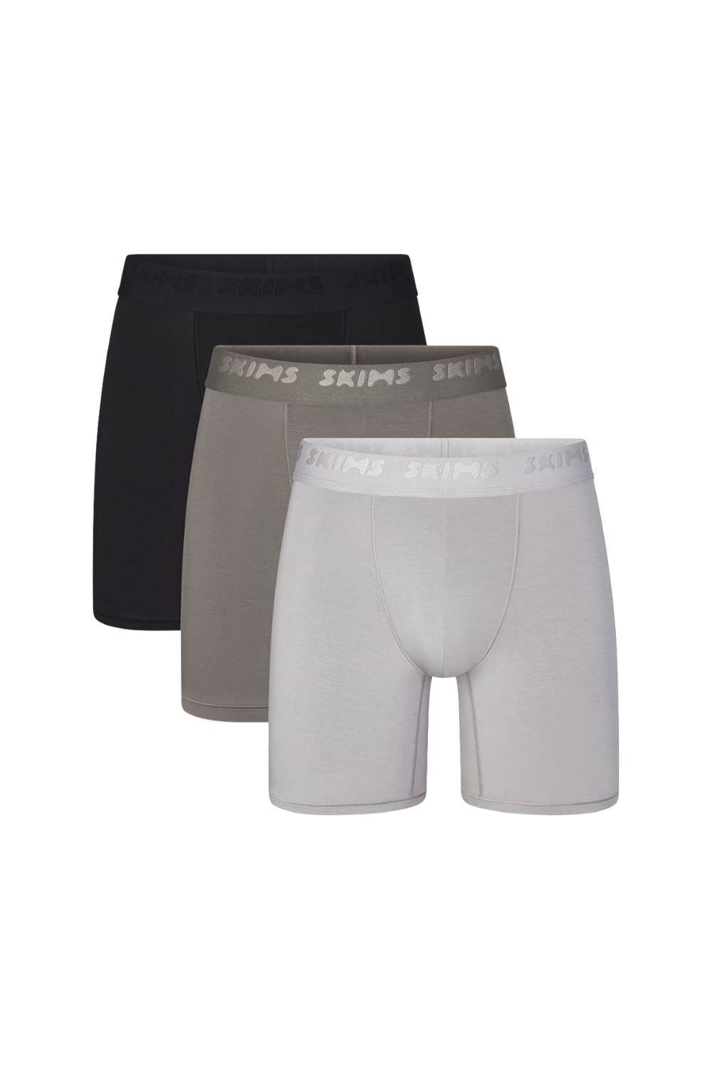 תמונה קידמית של 3 PACK BOXER BRIEF 5 INCH