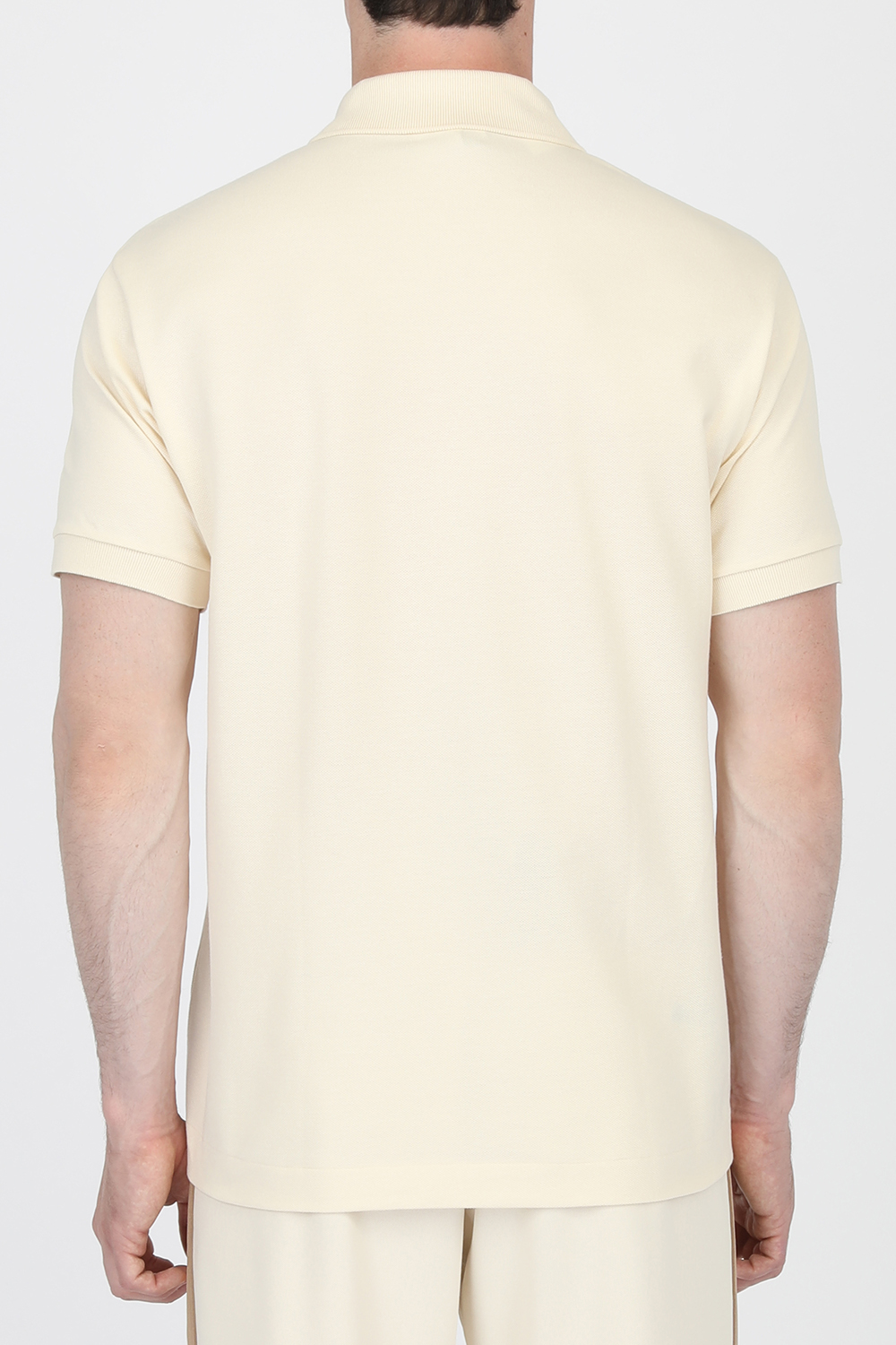 תמונת דוגמן אחורית של Classic Fit Polo Shirt in Yellow