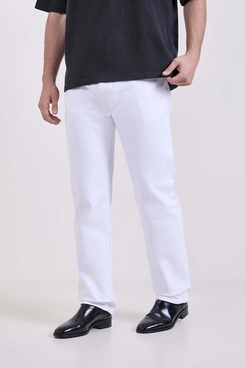 תמונת דוגמן קידמית של מכנסי ג'ינס 501