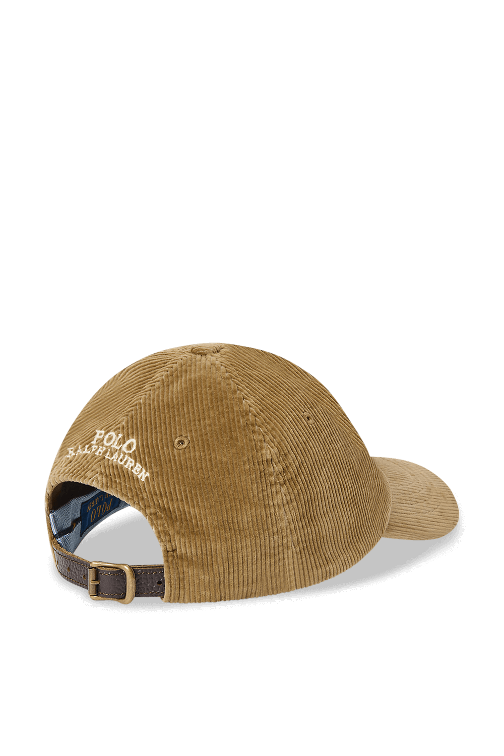 תמונה אחורית של כובע מצחייה קורדרוי