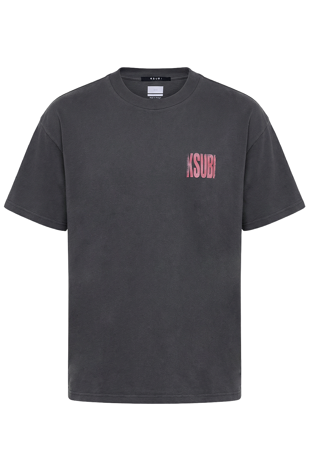 תמונה קידמית של חולצת טי אוברסייז