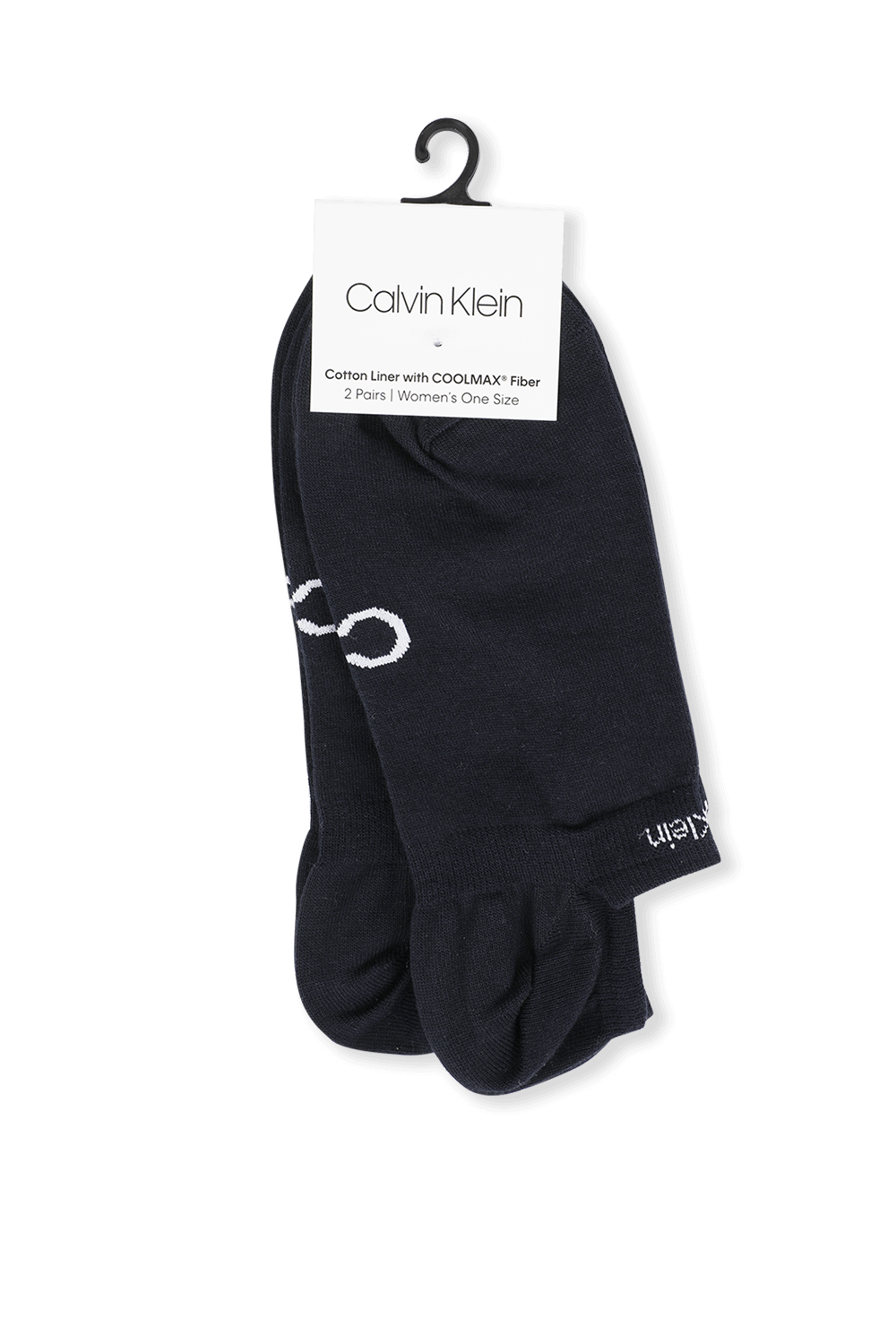 תמונה קידמית של 2 Pack Coolmax Fiber Socks in Black