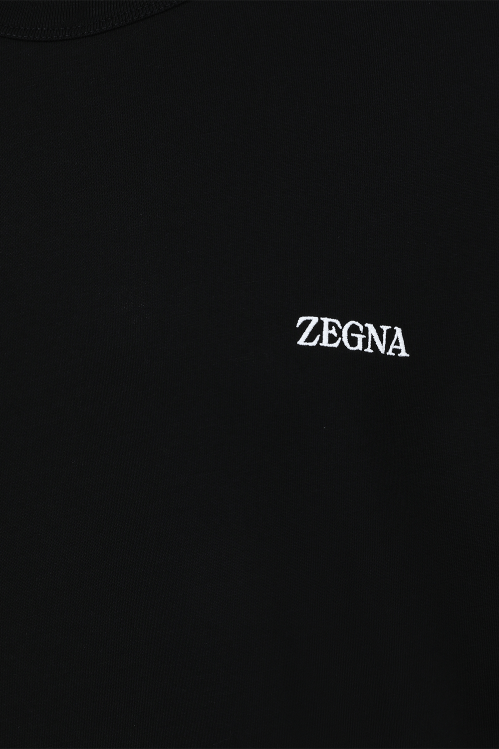 חולצת לוגו טי מכותנה ZEGNA