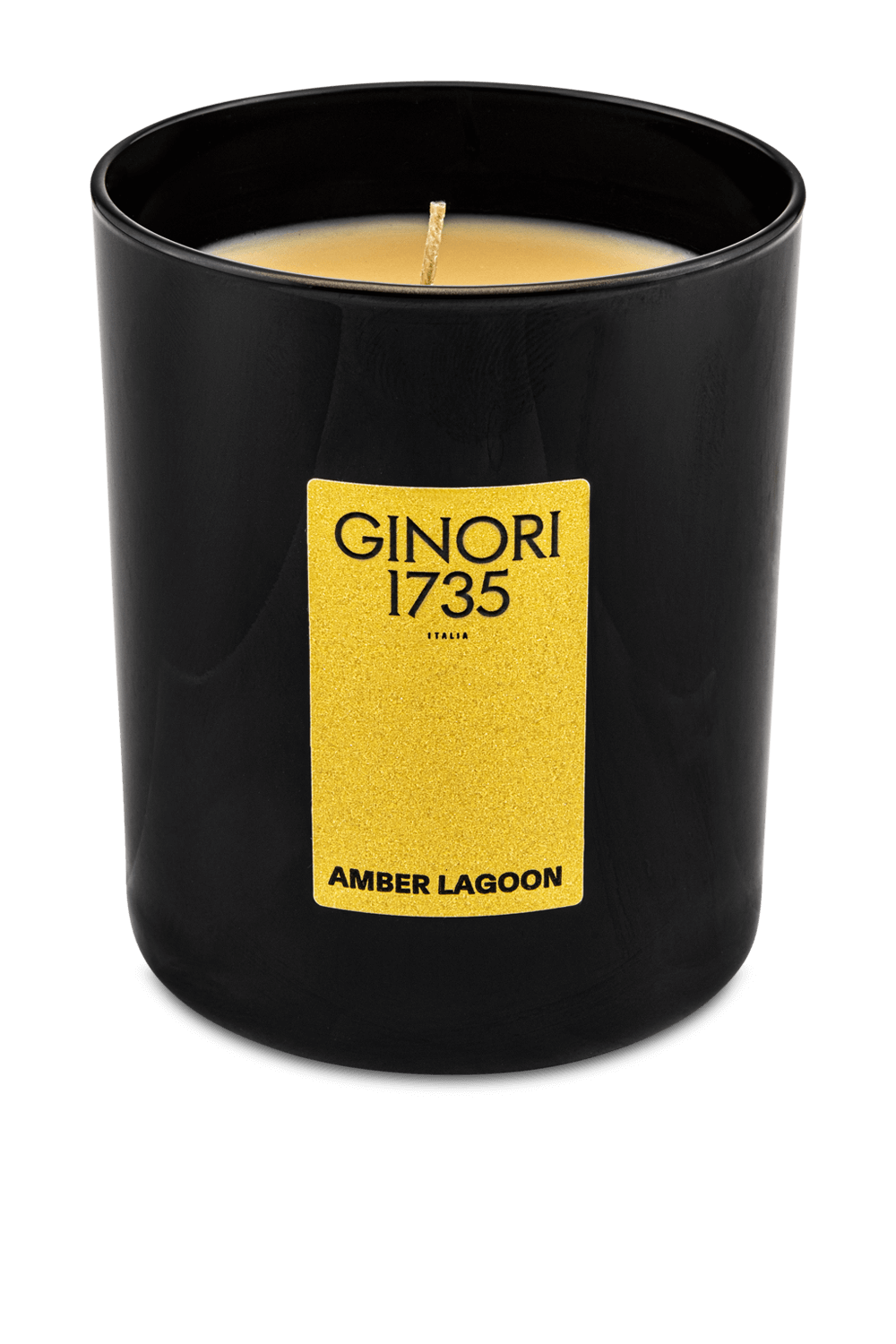 תמונה אחורית של Scented Candle Amber Lagoon