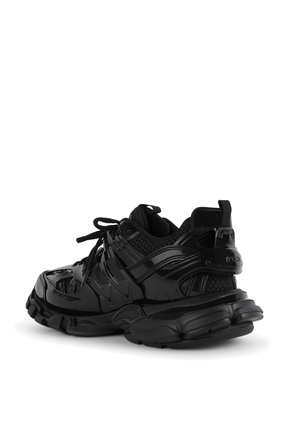 תמונה אחורית של נעלי סניקרס טראק