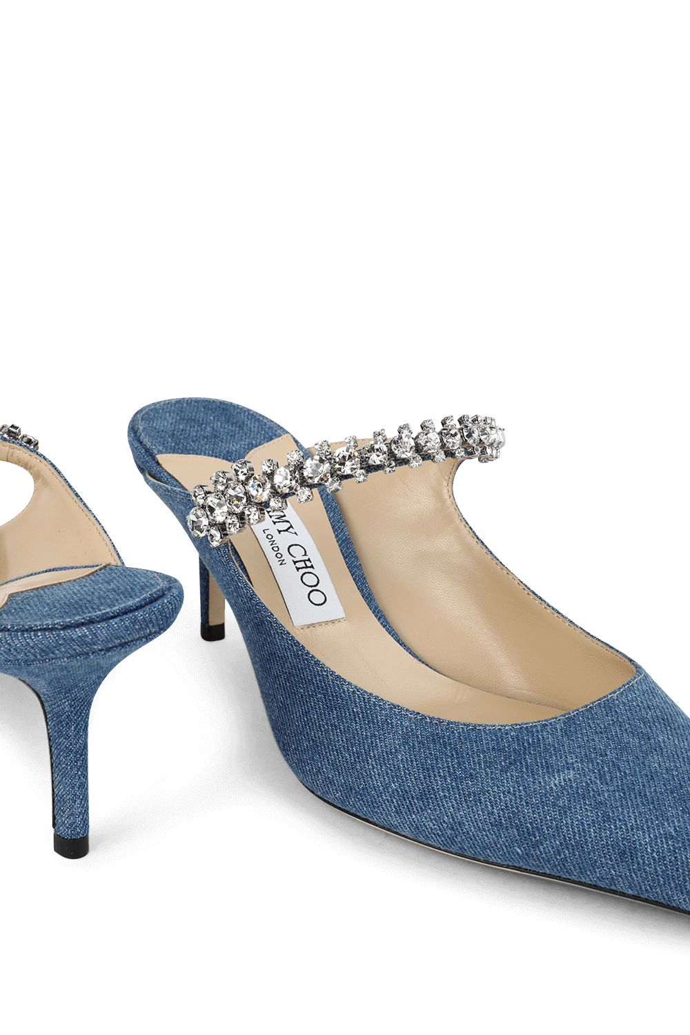 תמונת תקריב של נעלי עקב מיולס בינג 65