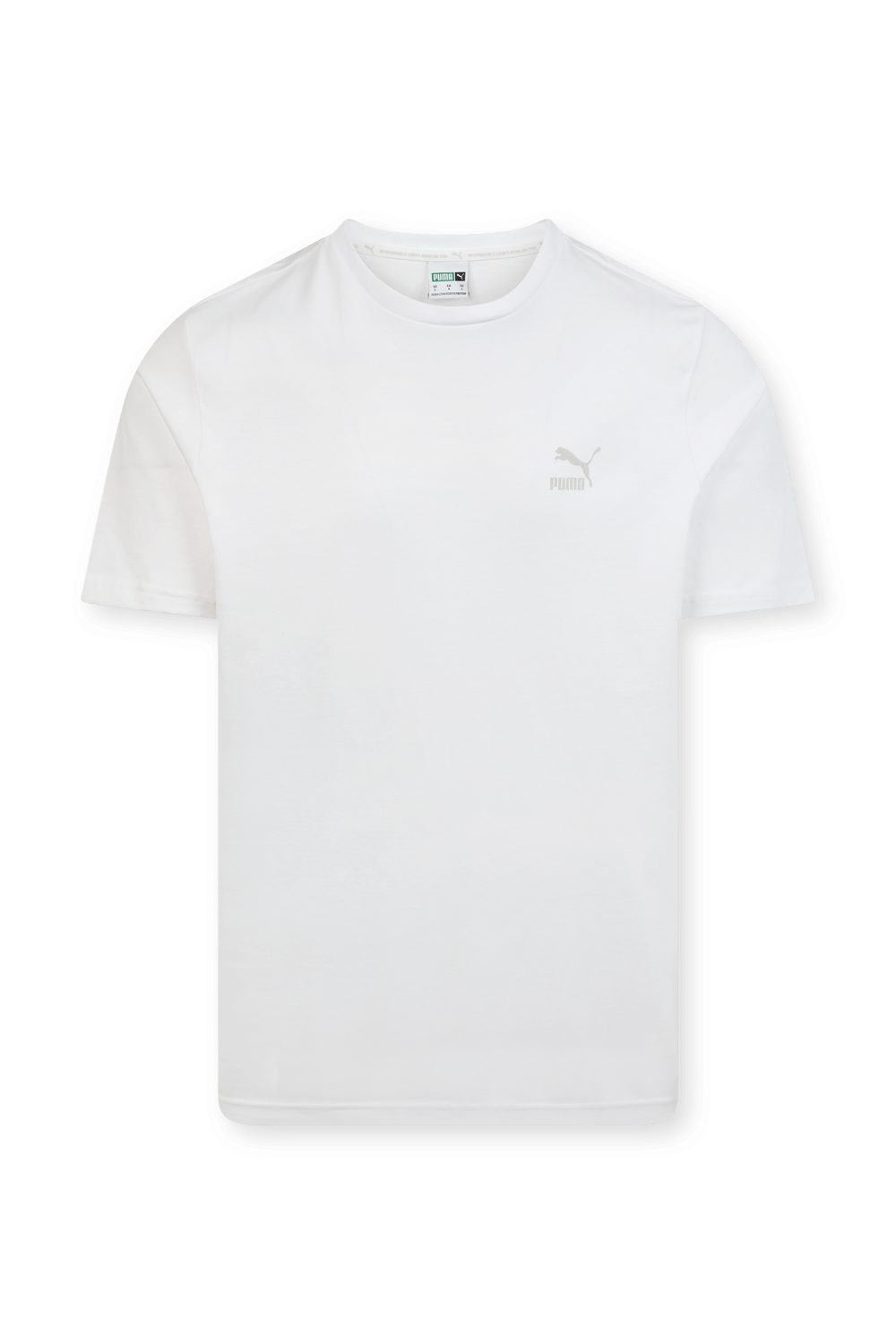 חולצת לוגו לבנה PUMA