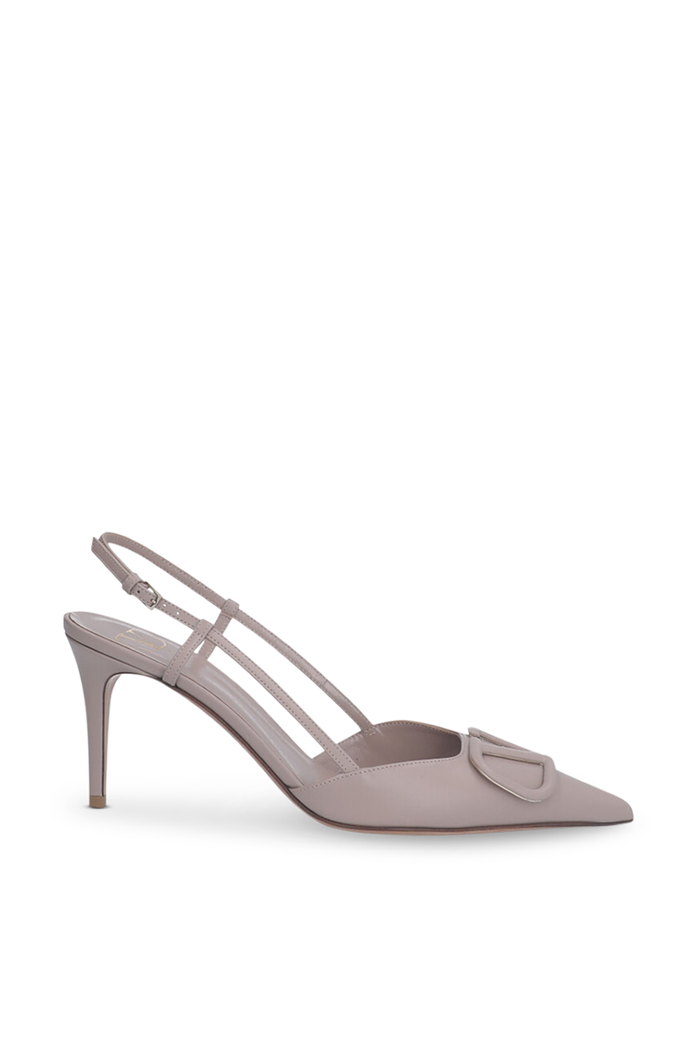 תמונה קידמית של נעלי עקב סלינג