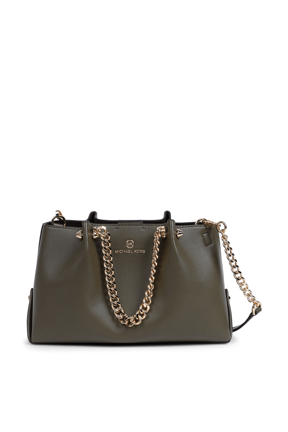 תמונה קידמית של תיק נשיאה עם ידיות שרשרת