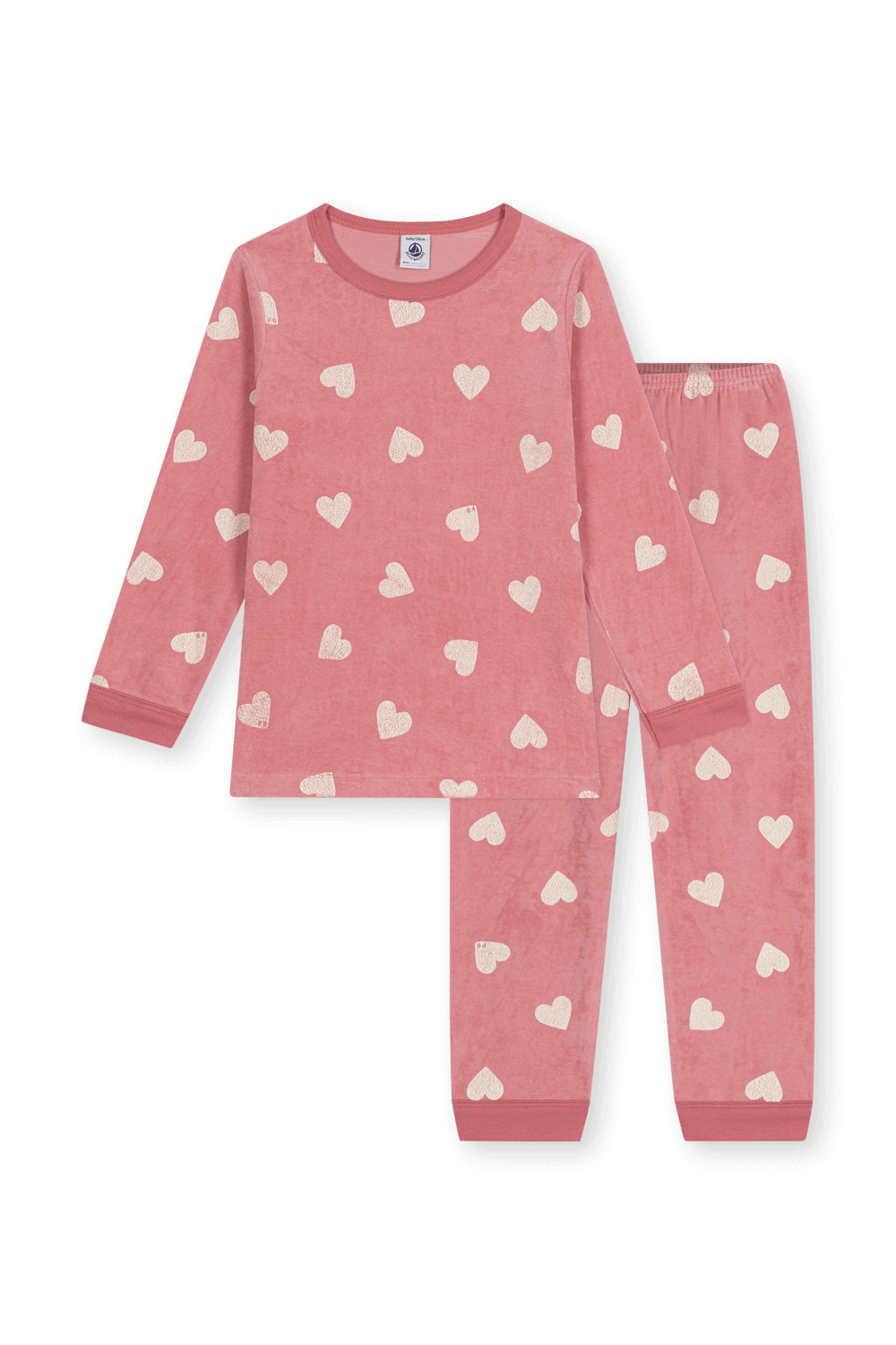 תמונה קידמית של סט פיג'מה - גילאי 6-12 שנים