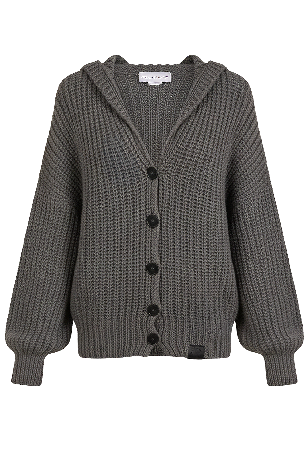 תמונה קידמית של סריג צמר קפוצ'ון