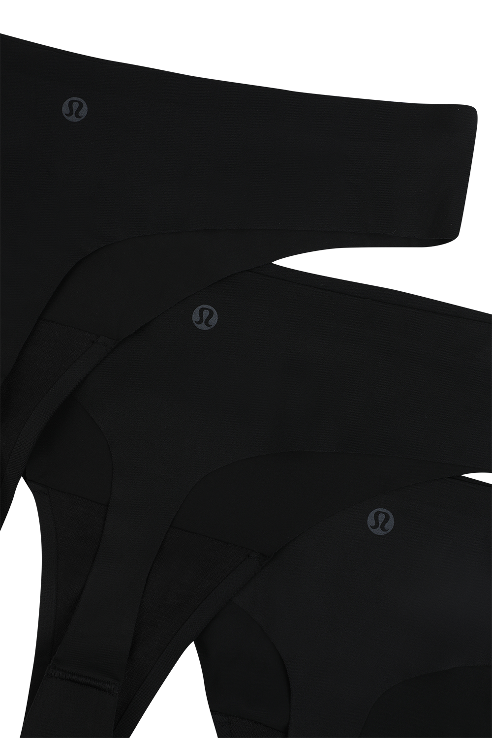 תמונה אחורית של InvisiWear Thong Underwear - 3 Pack