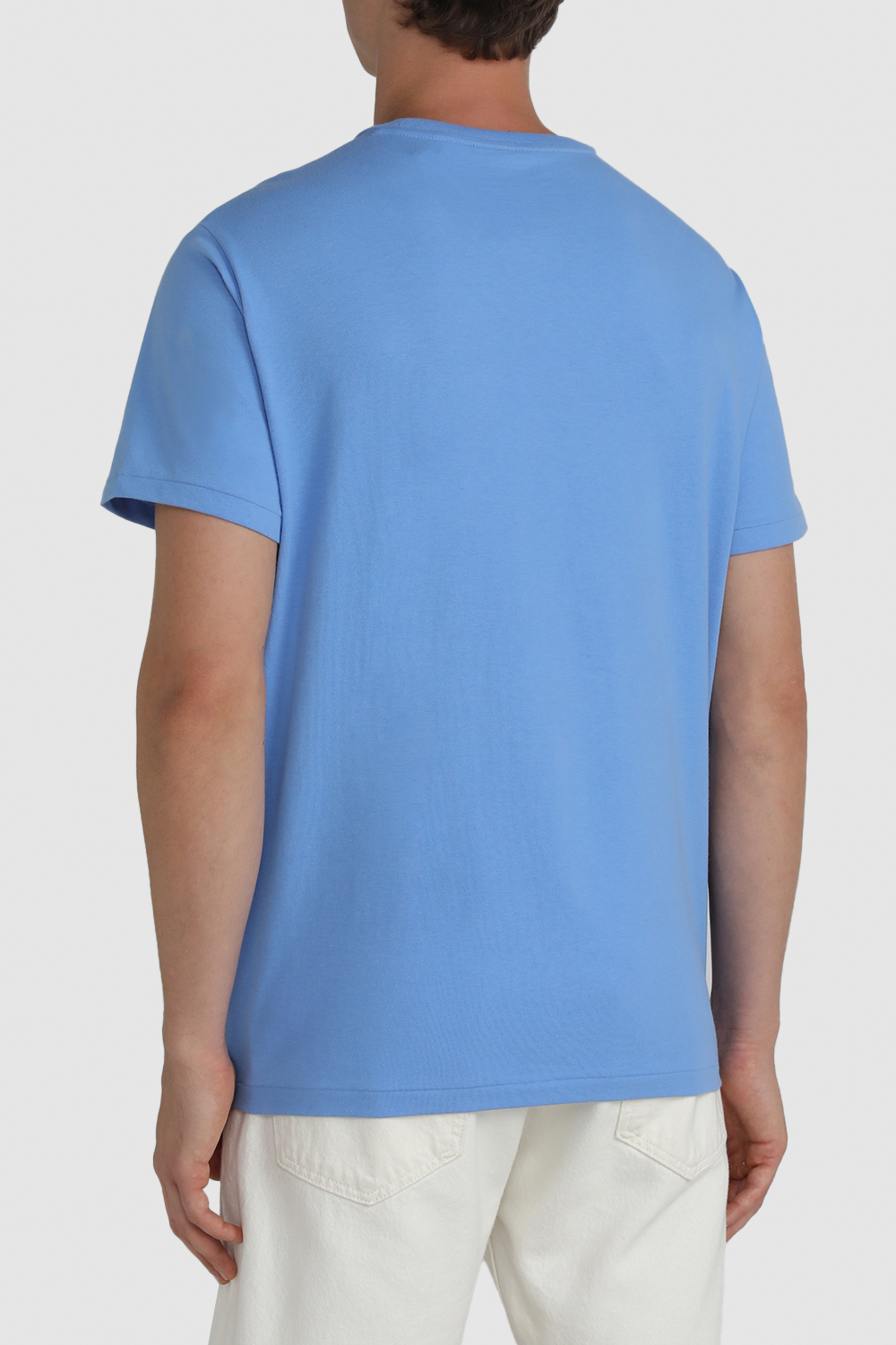 תמונת דוגמן אחורית של חולצת טי