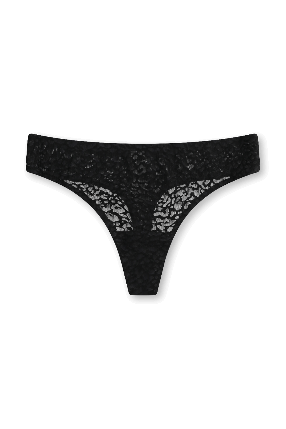 תמונה קידמית של Inviswear Mid Rise Thong Lace 3 pack