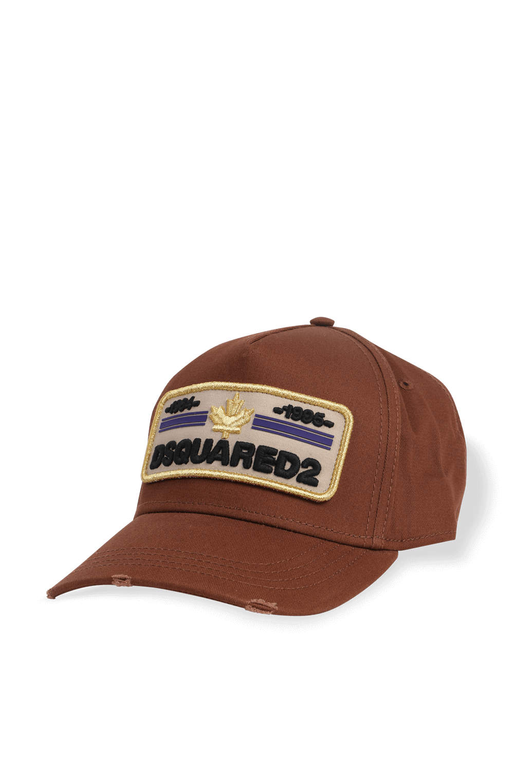 כובע בייסבול עם לוגו פאץ' בצבע בורדו image number null DSQUARED2