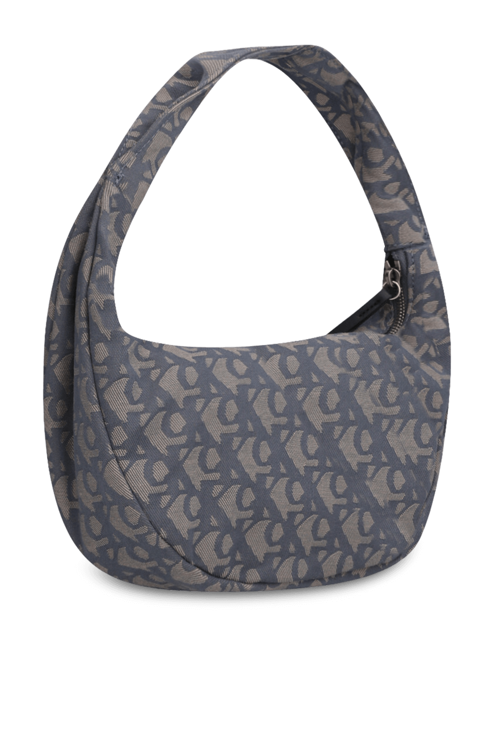 תמונה אחורית של תיק כתף ג'ינס