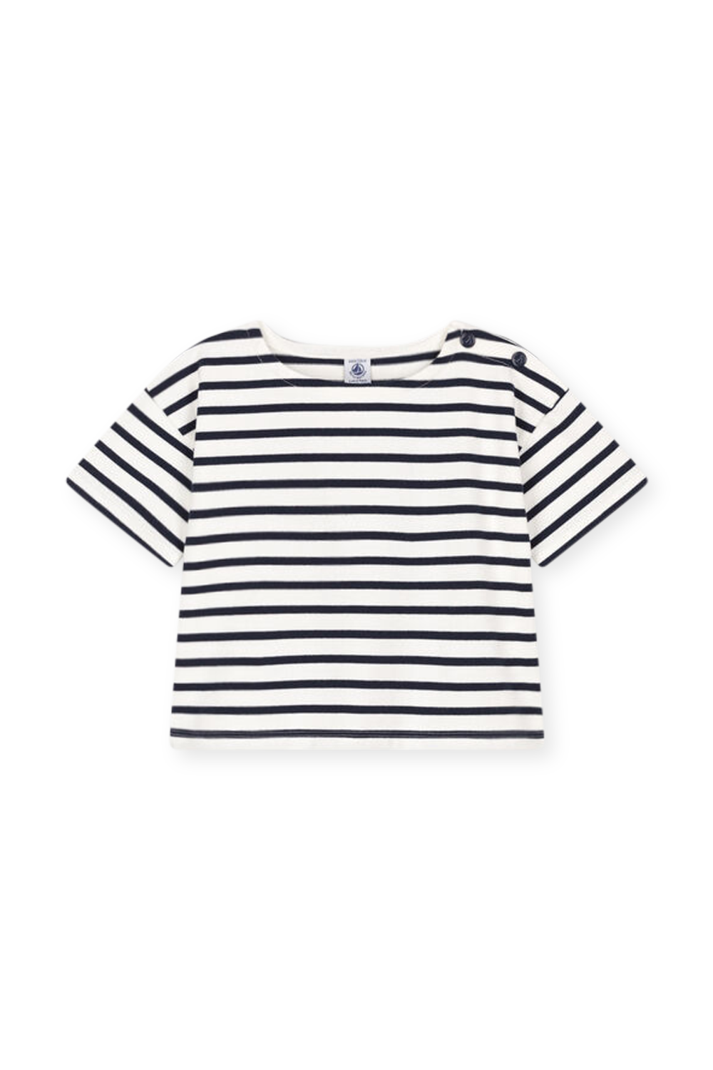 תמונה קידמית של חולצת טי פסים - גילאי 6-12