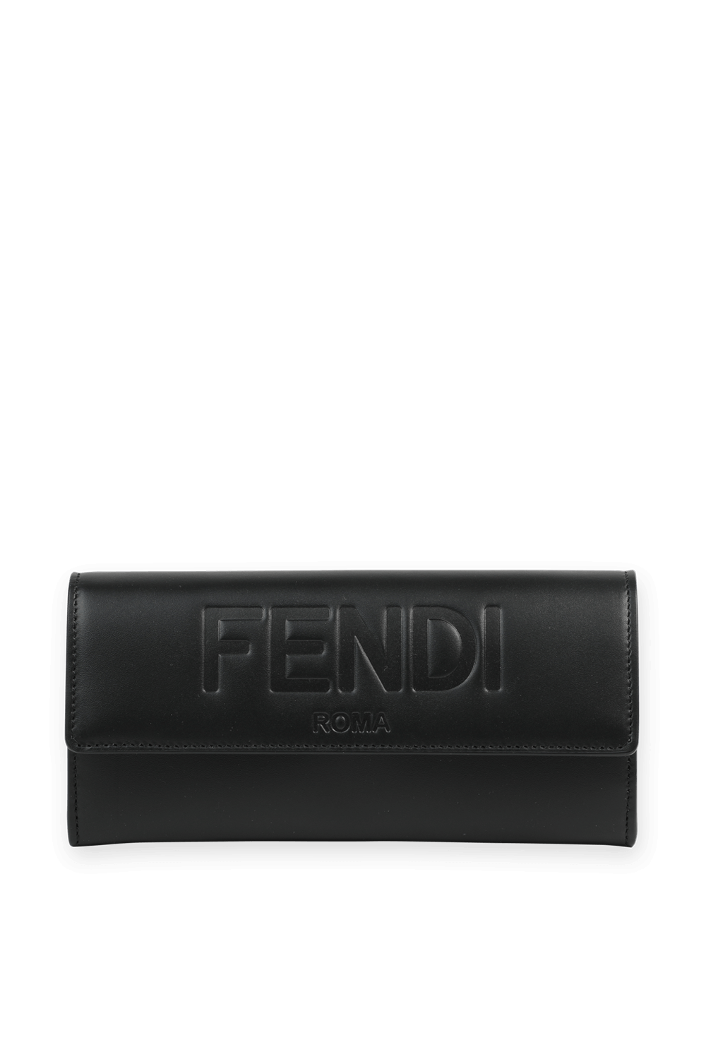King Wallet in Black Leather FENDI