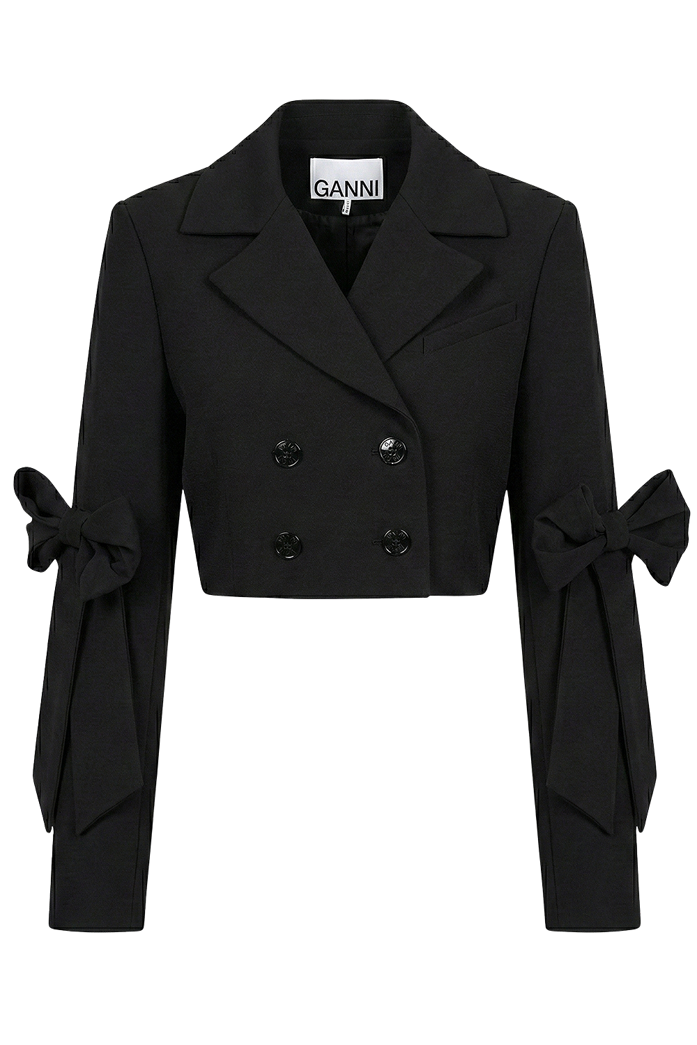 תמונה קידמית של ז'קט בלייזר קרופ