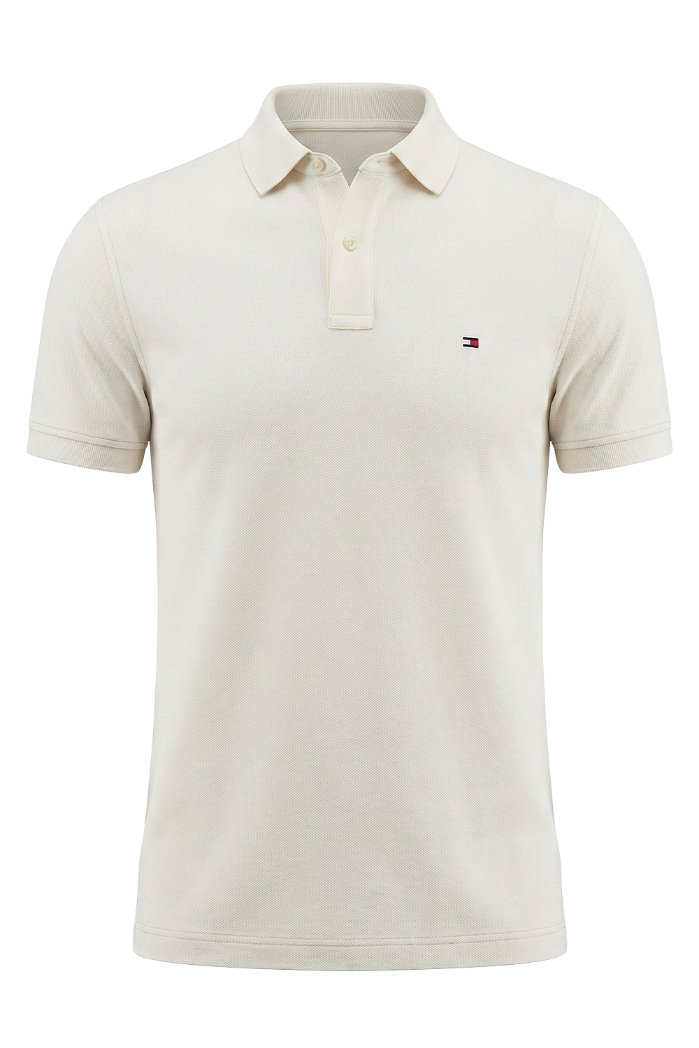 תמונה קידמית של חולצת פולו בגזרת סלים